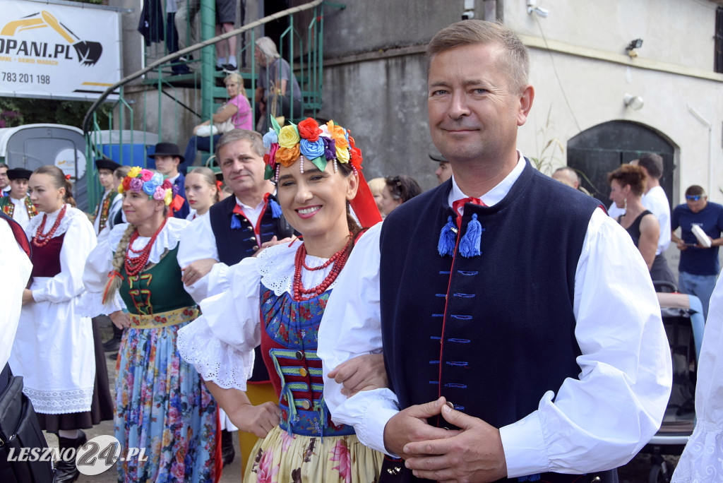 Dożynki dawno, dawno temu na wsi
