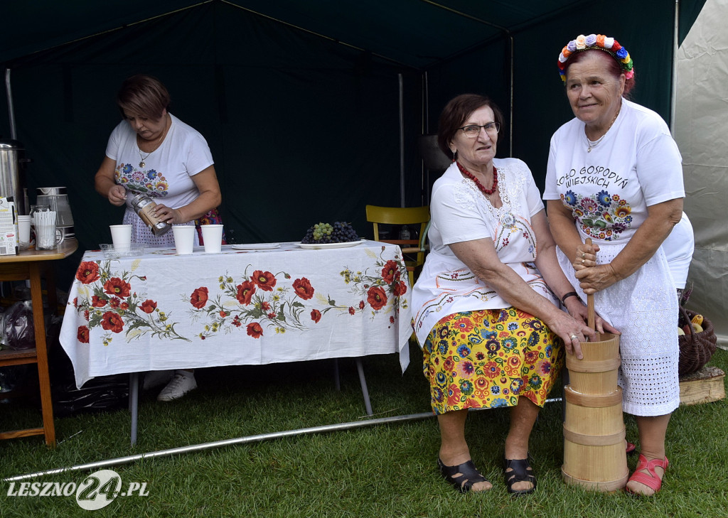Dożynki dawno, dawno temu na wsi