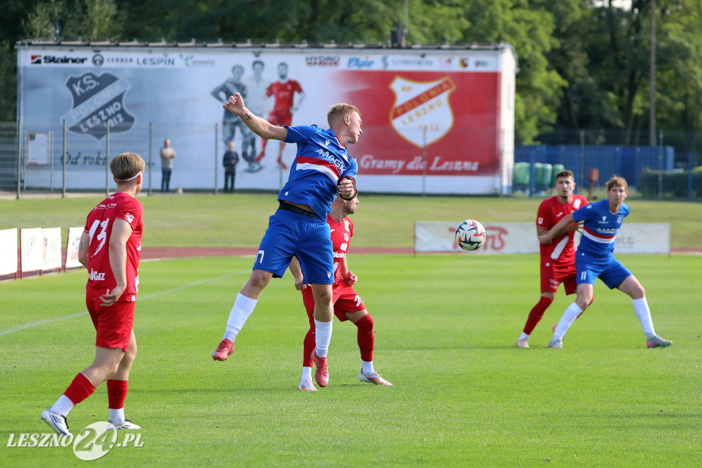 Piłkarskie derby w Lesznie