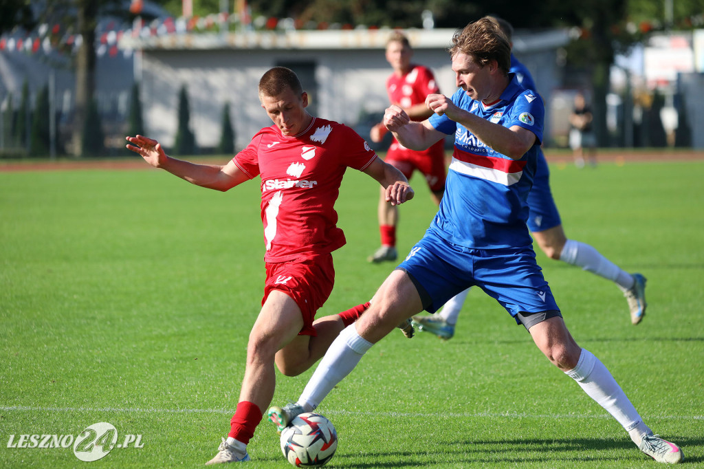 Piłkarskie derby w Lesznie