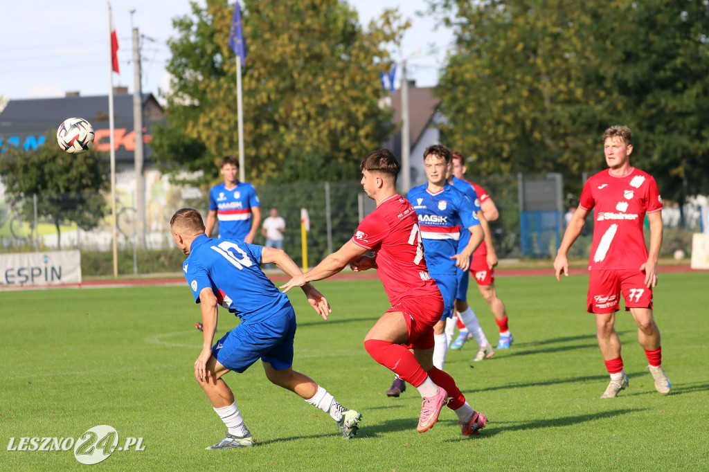 Piłkarskie derby w Lesznie