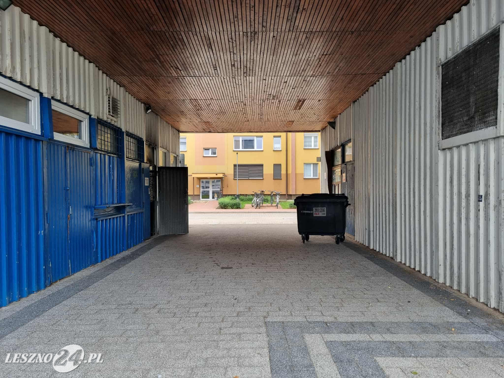 Poranny pożar w Trojce w Lesznie
