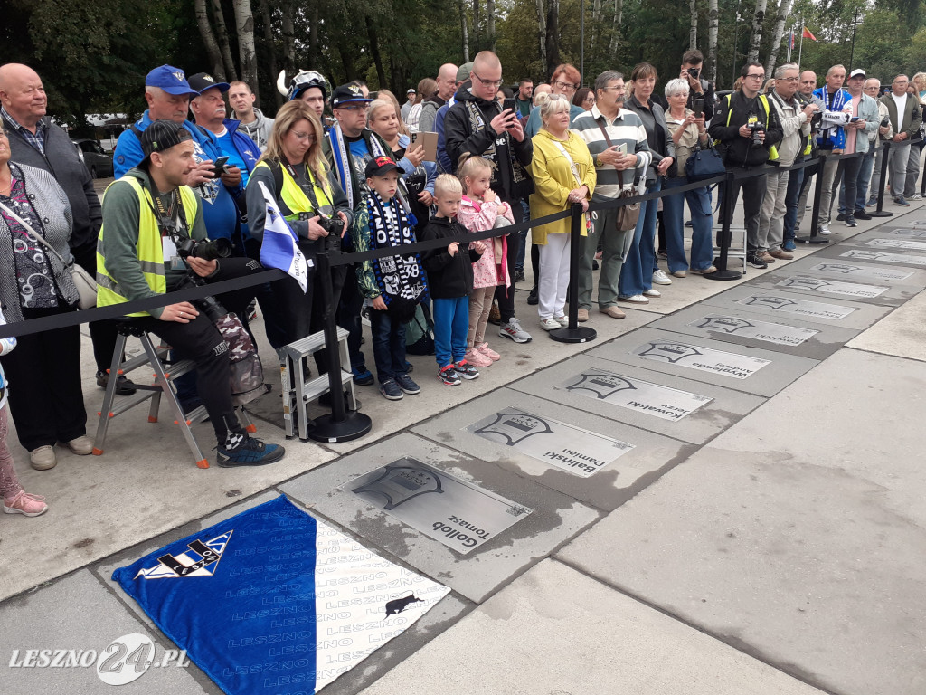Nowe tablice w Alei Gwiazd Żużla