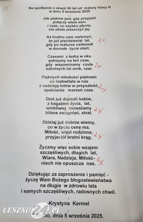 50 lat po maturze