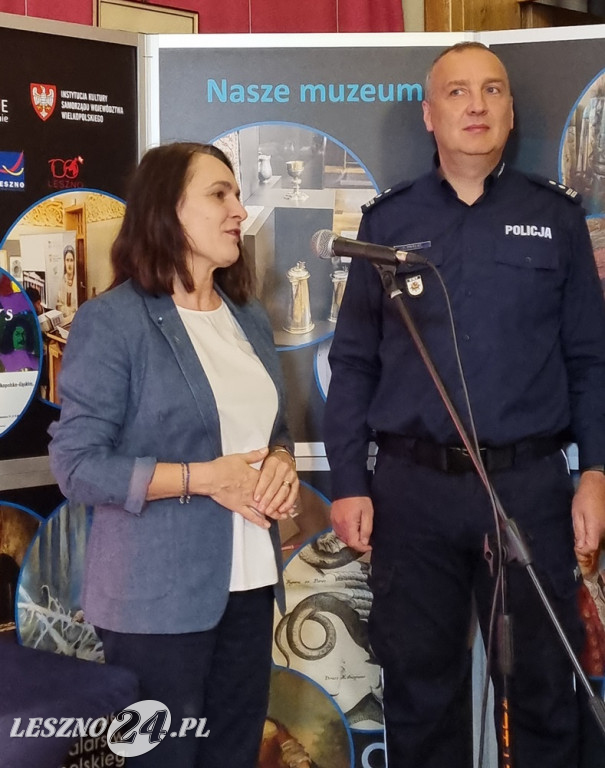 Pistolet Walther PPK w Muzeum Okręgowym w Lesznie
