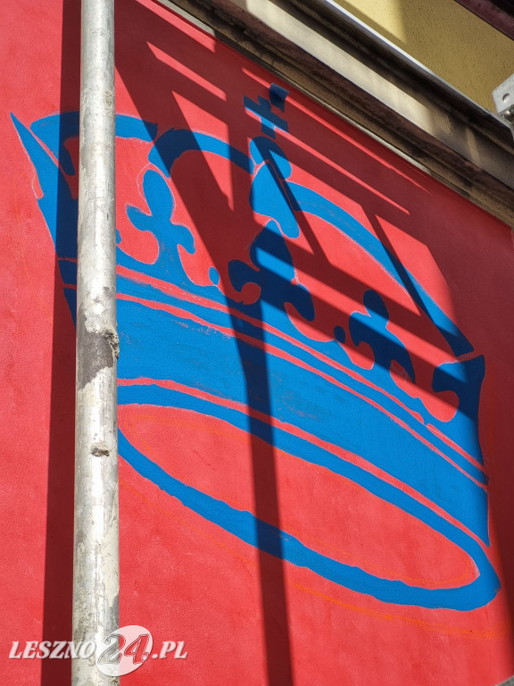 Mural przy ul. Wróblewskiego w Lesznie