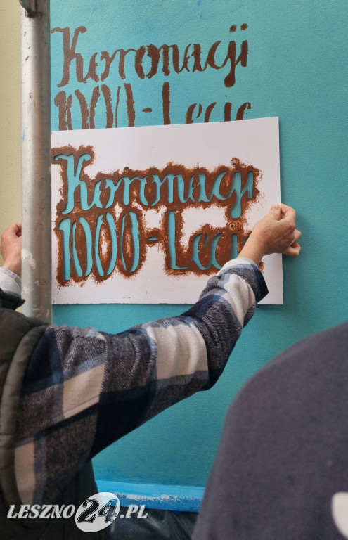 Mural przy ul. Wróblewskiego w Lesznie