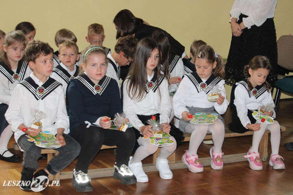 Pasowanie w Szkole Podstawowej nr 2 w Lesznie