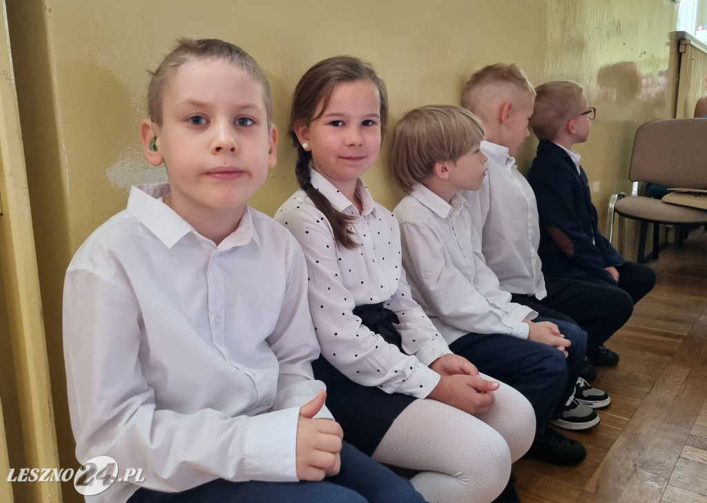 Pasowanie w Szkole Podstawowej nr 2 w Lesznie