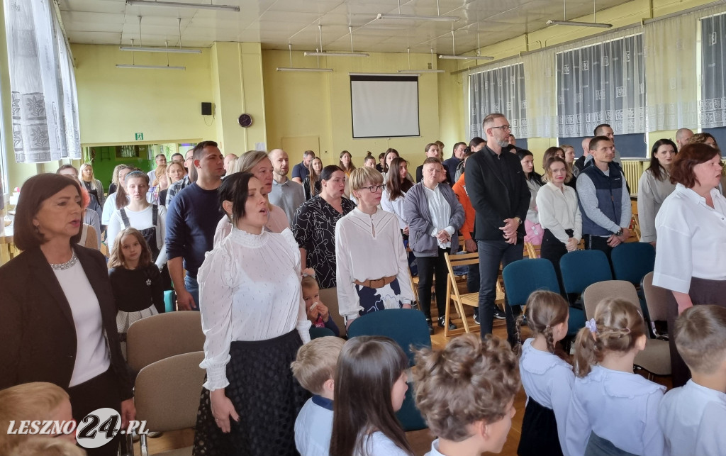 Pasowanie w Szkole Podstawowej nr 2 w Lesznie
