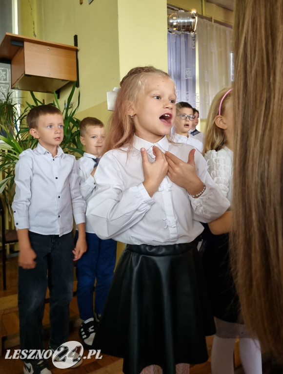 Pasowanie w Szkole Podstawowej nr 2 w Lesznie
