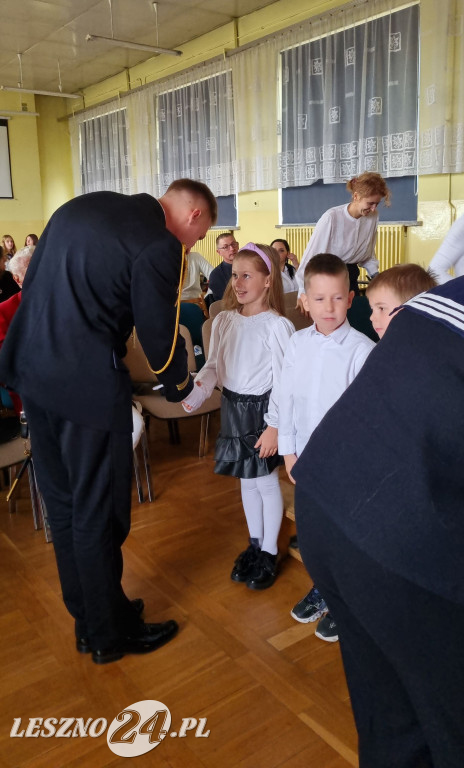 Pasowanie w Szkole Podstawowej nr 2 w Lesznie