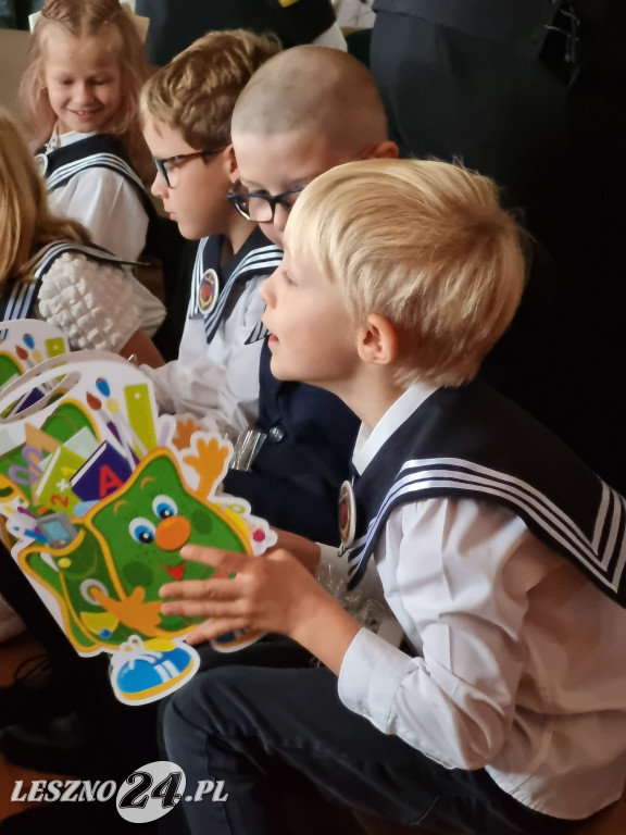 Pasowanie w Szkole Podstawowej nr 2 w Lesznie