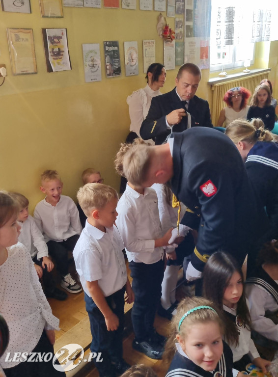 Pasowanie w Szkole Podstawowej nr 2 w Lesznie