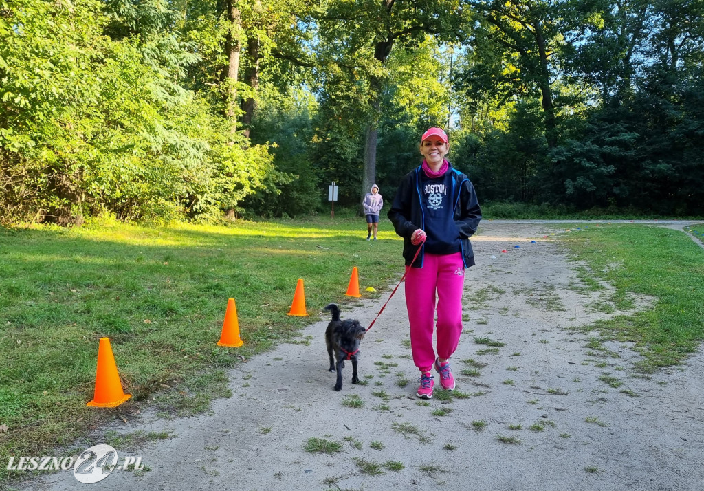 Różowy parkrun w Lesznie