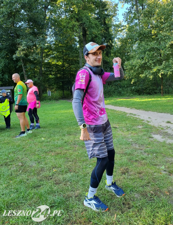 Różowy parkrun w Lesznie