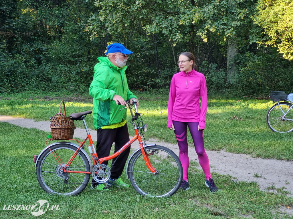 Różowy parkrun w Lesznie
