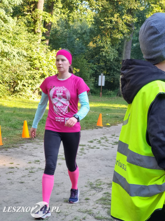 Różowy parkrun w Lesznie