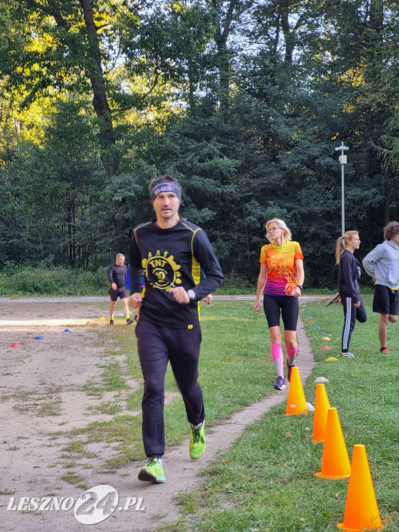 Różowy parkrun w Lesznie