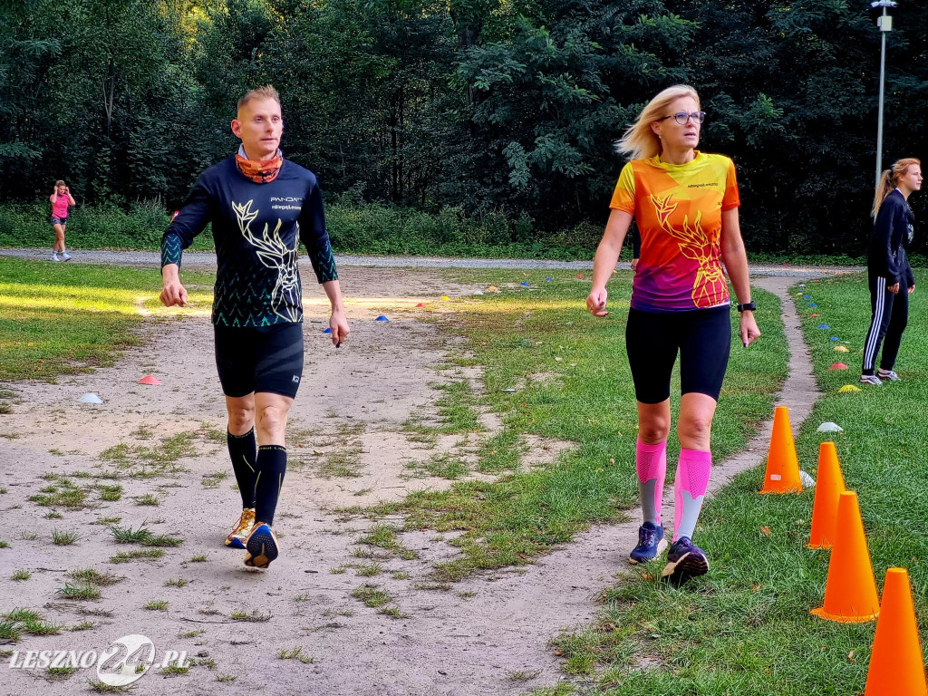 Różowy parkrun w Lesznie