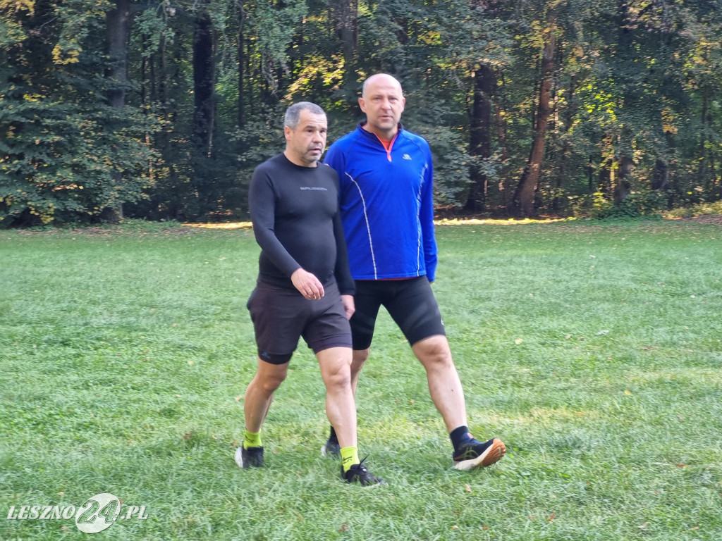Różowy parkrun w Lesznie