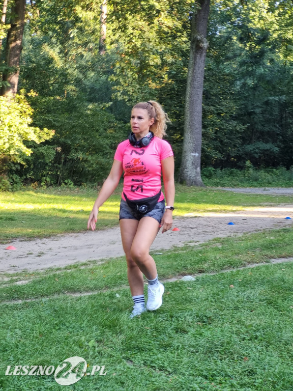 Różowy parkrun w Lesznie
