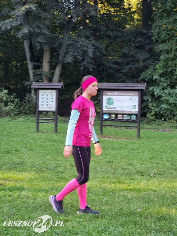 Różowy parkrun w Lesznie
