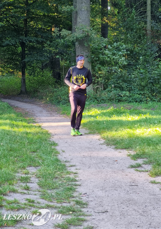 Różowy parkrun w Lesznie