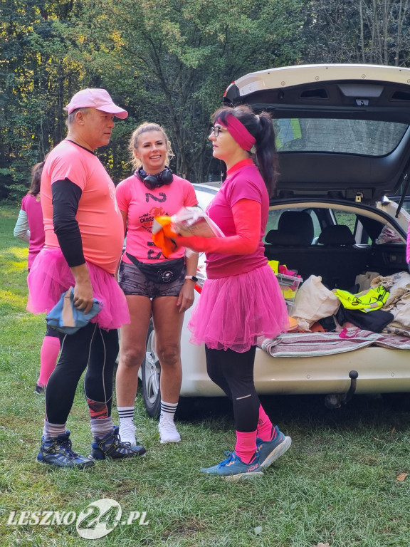 Różowy parkrun w Lesznie