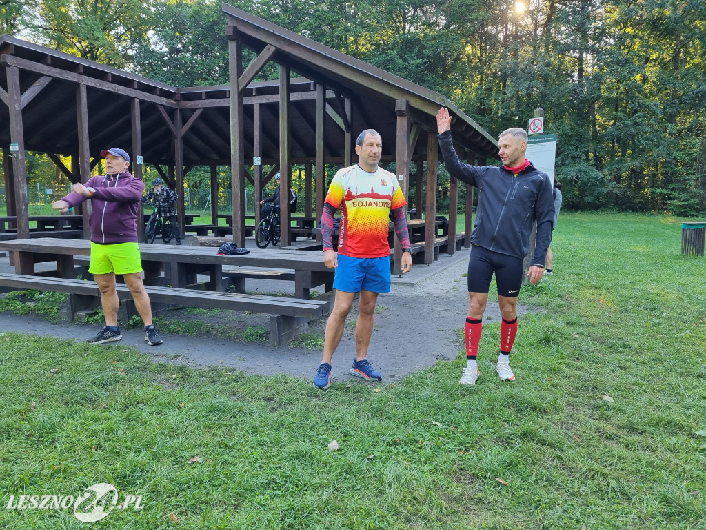 Różowy parkrun w Lesznie