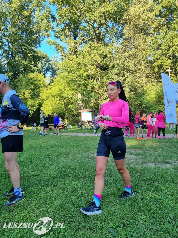 Różowy parkrun w Lesznie