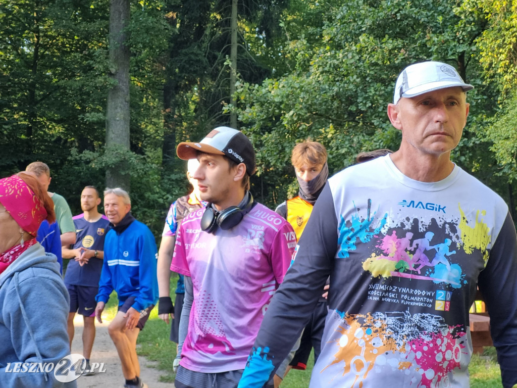 Różowy parkrun w Lesznie