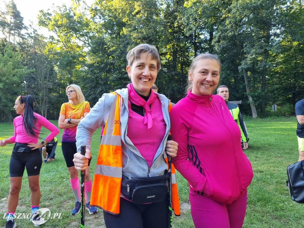 Różowy parkrun w Lesznie