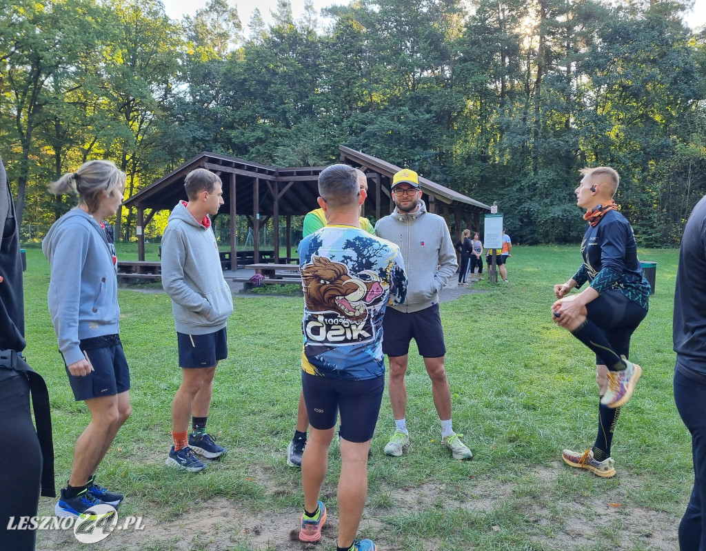 Różowy parkrun w Lesznie