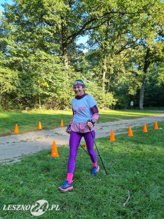 Różowy parkrun w Lesznie