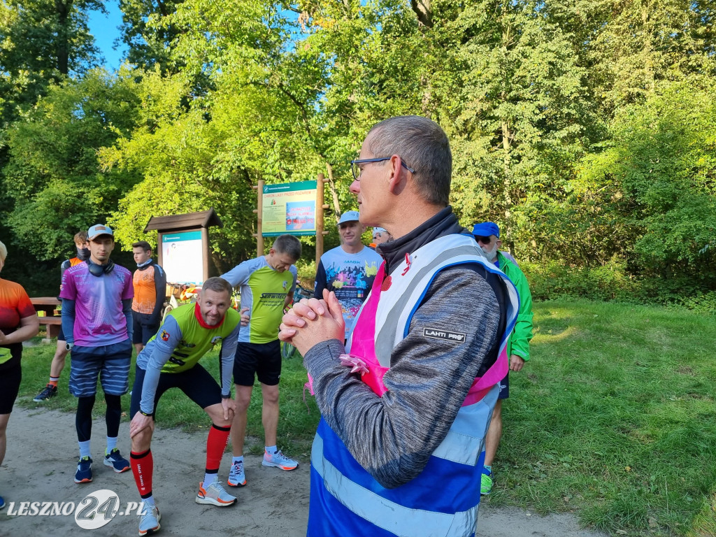 Różowy parkrun w Lesznie