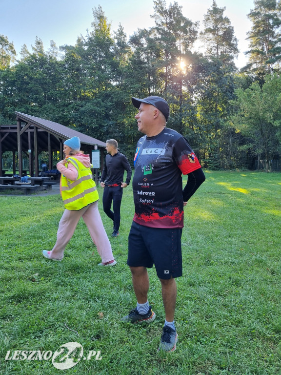 Różowy parkrun w Lesznie