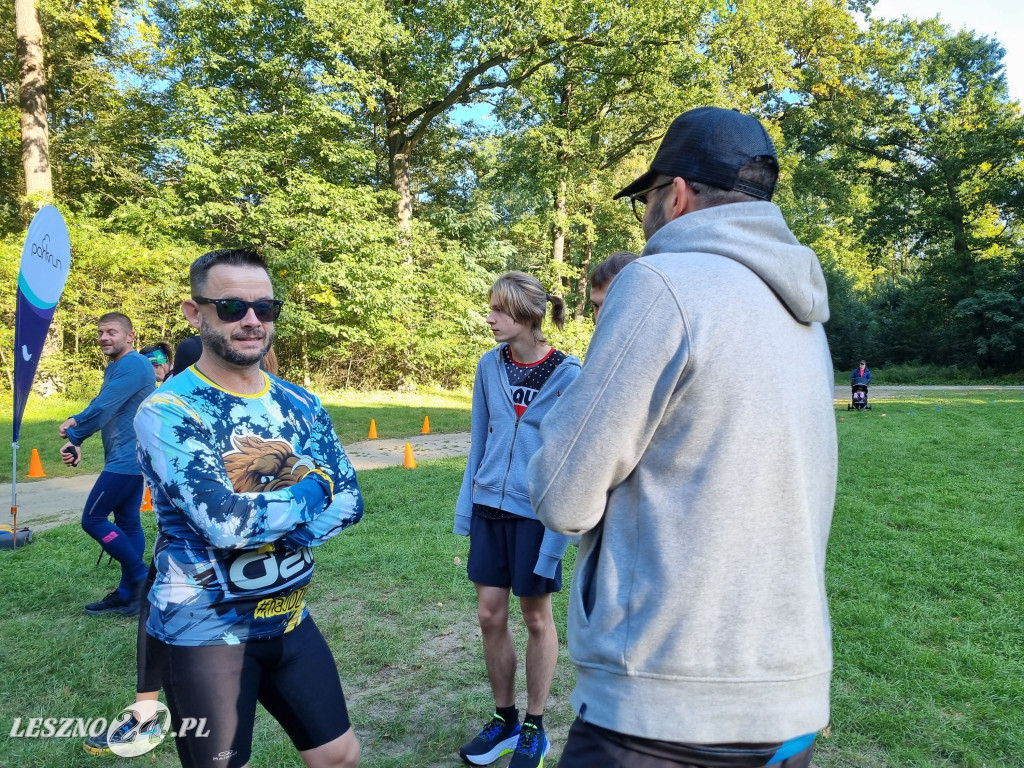 Różowy parkrun w Lesznie