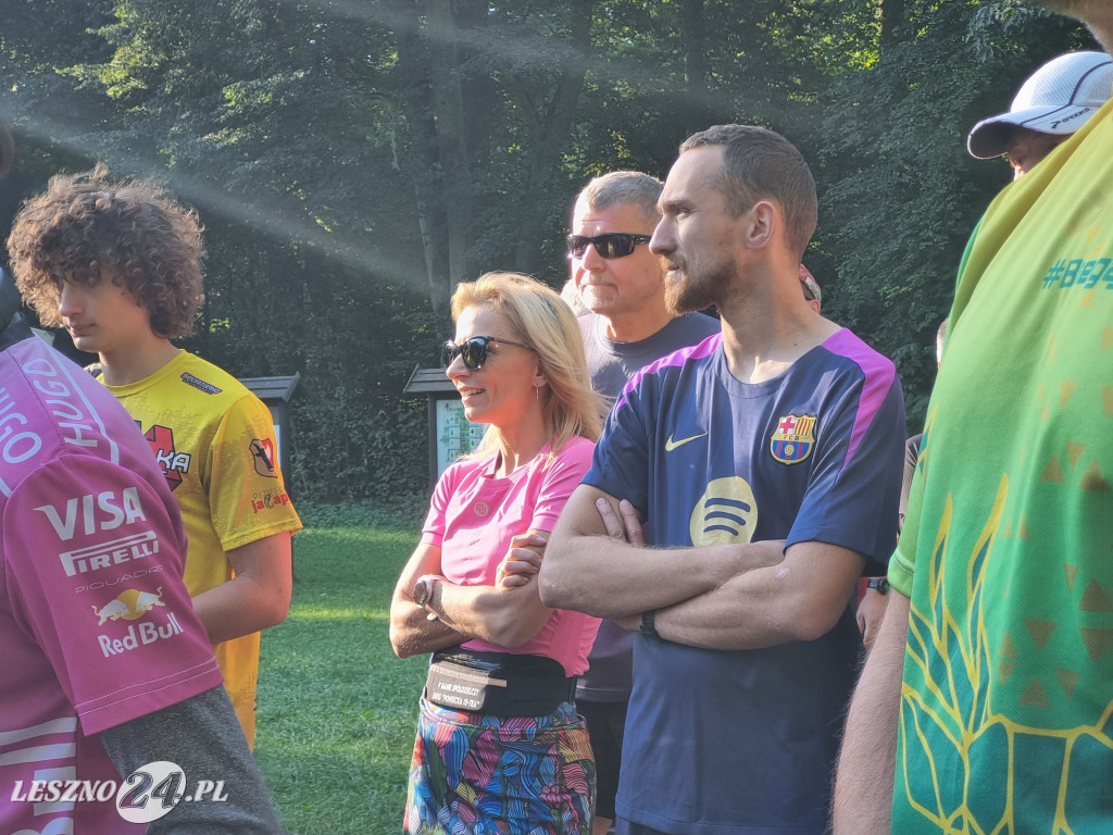 Różowy parkrun w Lesznie