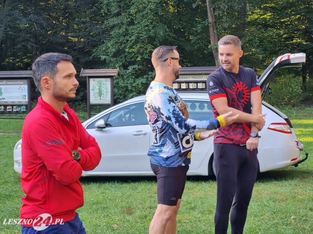 Różowy parkrun w Lesznie