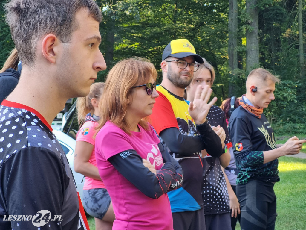 Różowy parkrun w Lesznie
