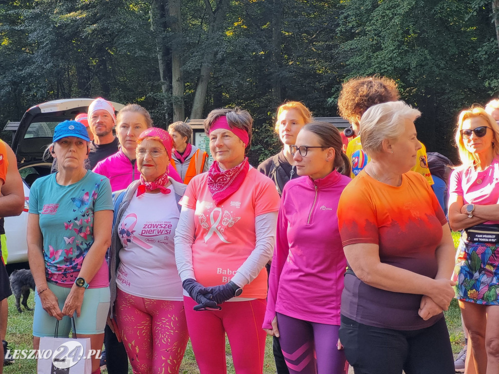 Różowy parkrun w Lesznie