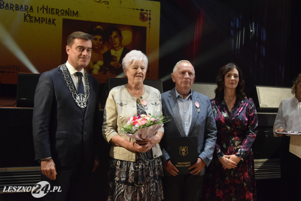 Prezydent wręczył medale małżeńskim jubilatom