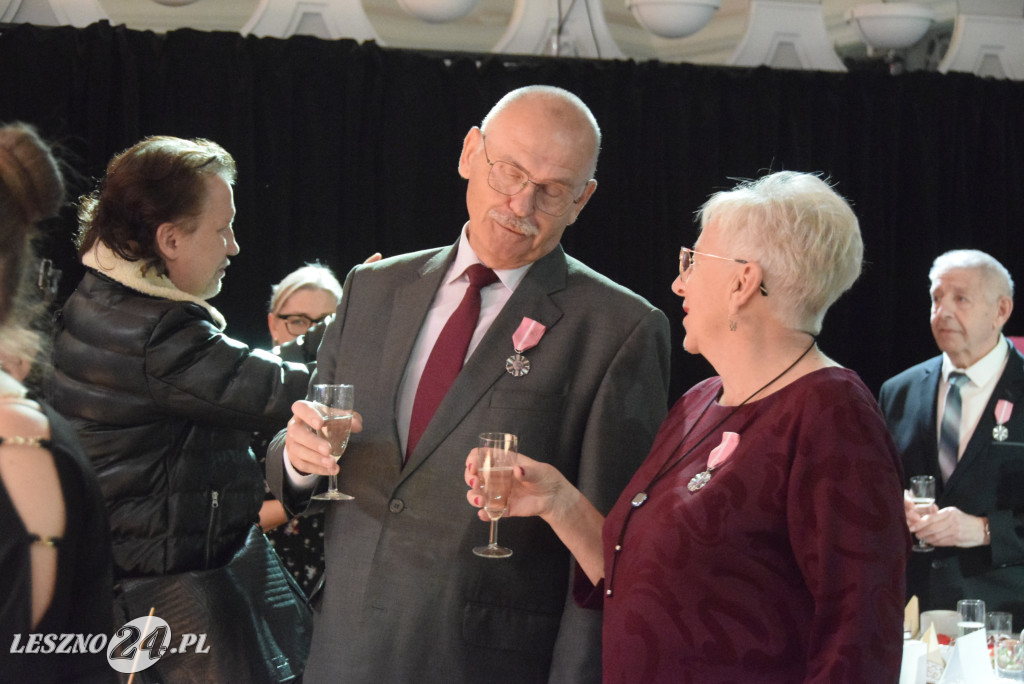 Prezydent wręczył medale małżeńskim jubilatom