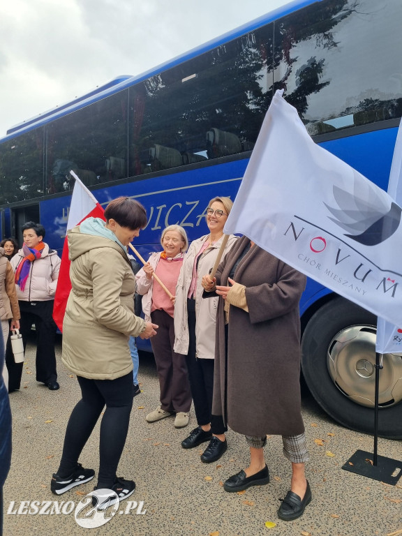 Chór Novum w drodze na festiwal w Ochrydzie