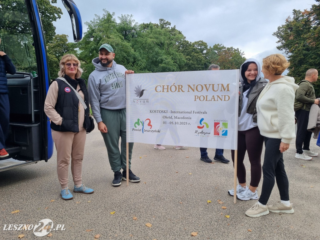 Chór Novum w drodze na festiwal w Ochrydzie
