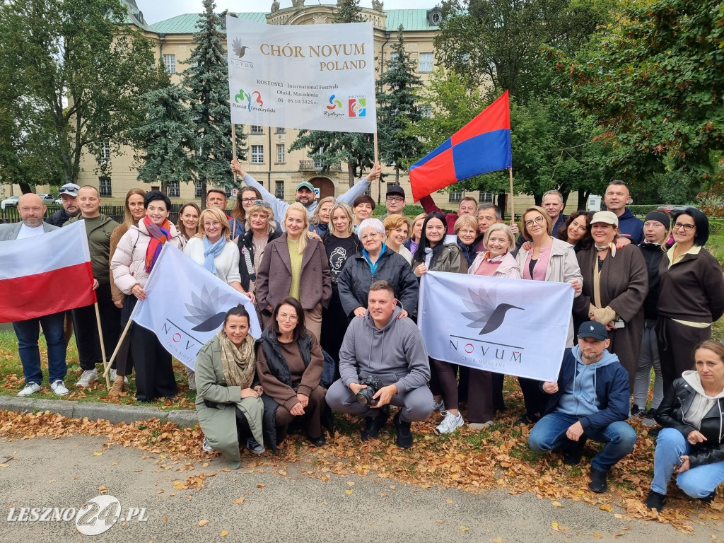 Chór Novum w drodze na festiwal w Ochrydzie