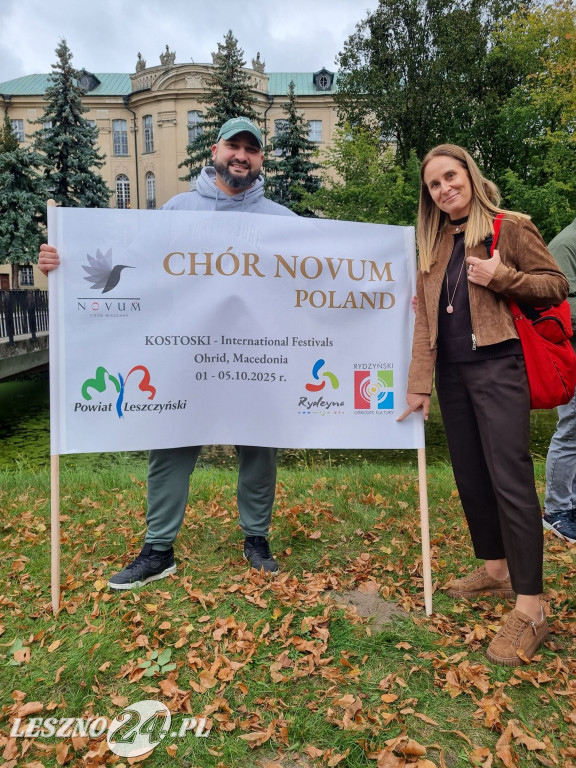 Chór Novum w drodze na festiwal w Ochrydzie
