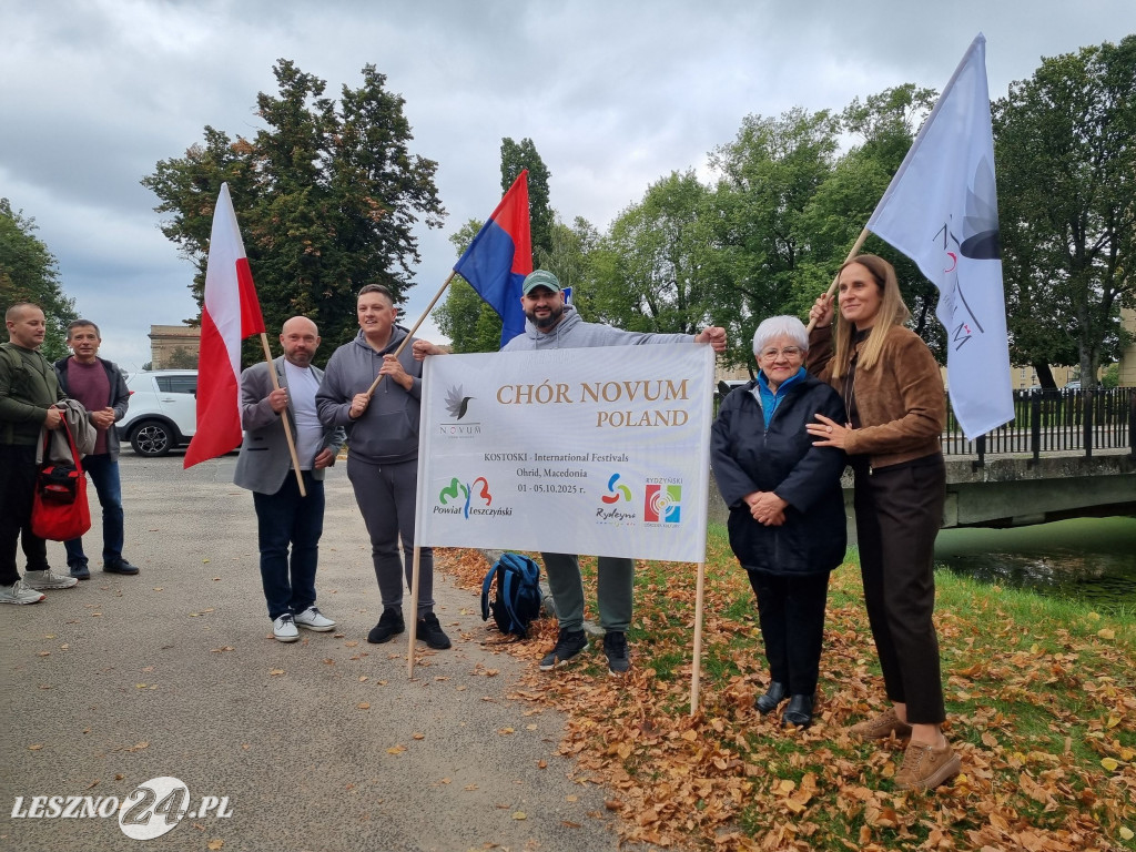 Chór Novum w drodze na festiwal w Ochrydzie