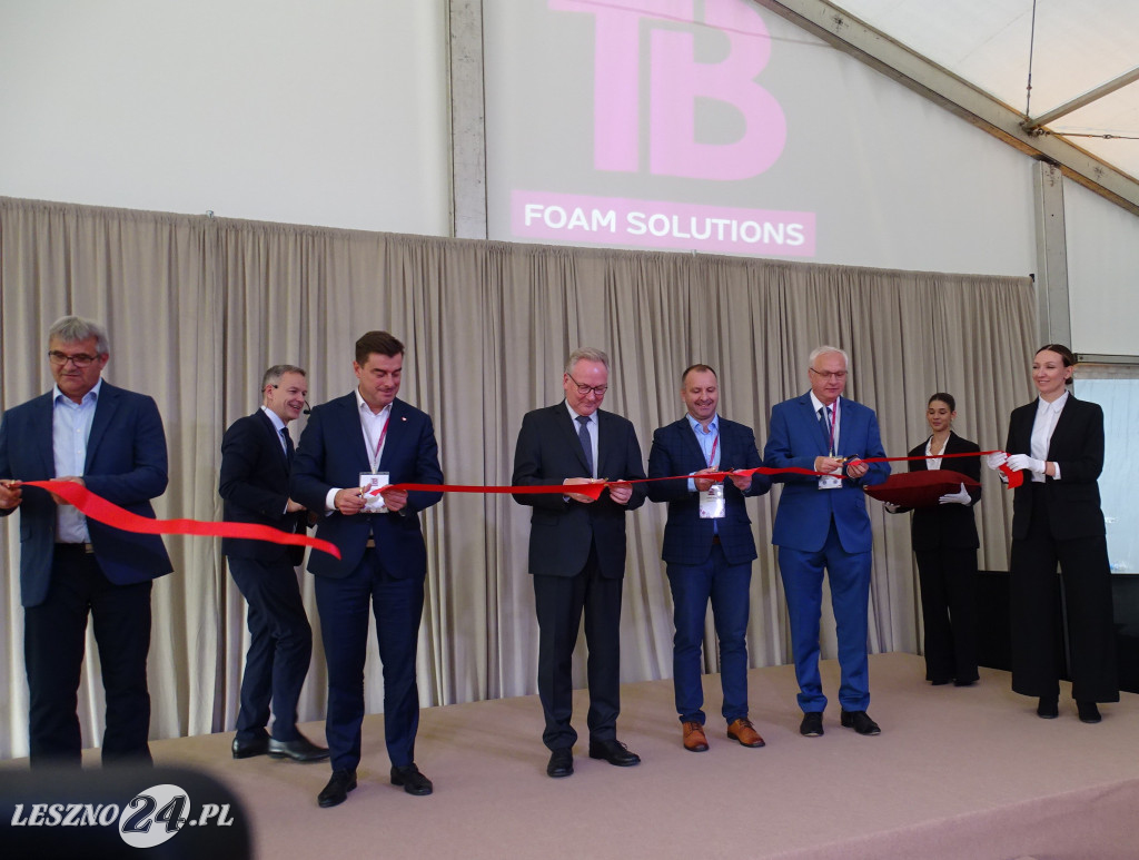Otwarcie Fabryki Pianki w Maryszewicach pod Lesznem